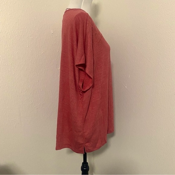 Cable & Gauge Women’s Blouse Mauve Size 2X NWT - Picture 3 of 9